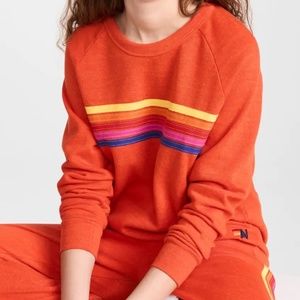 Aviator Nation 5 Stripe Sweatshirt